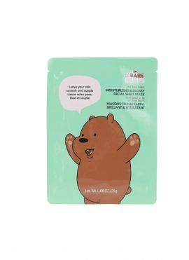 We Bare Bears Moisturizing & Glossy Facial Sheet Mask