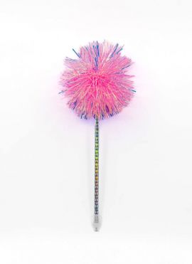 Flower Angel Series Dazzling Ball Ballpoint Pen-1.0mm,Black Ink