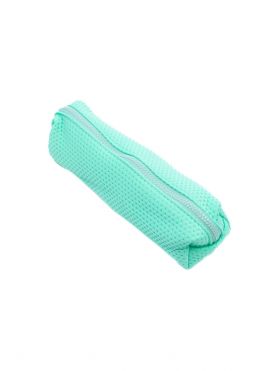 Mint Green Series Mesh Pencil Case