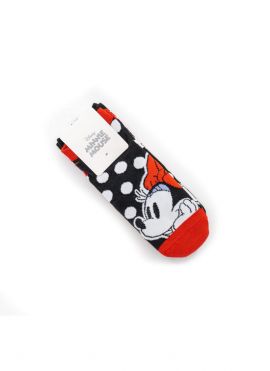 Disney Collection Minnie Mouse Low Cut Socks (3 Pairs)(B)