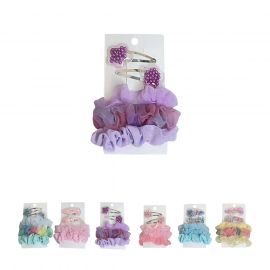 Fun Series Water Drop Flower Kid's Hair Accessories Kit (5 pcs)