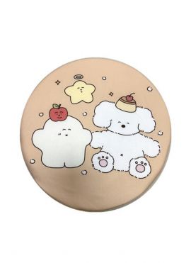 Guji Guji Bread Baking Series Round Seat Cushion