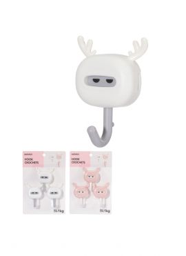 Antler Cute Series Hooks (3 pcs)