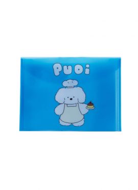 Guji Guji Bread Baking Series Document Folder (2 Pcs)(Blue)