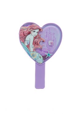 Disney The Little Mermaid Collection Glitter Heart Handheld Mirror