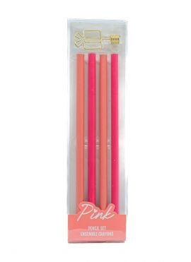 Pink Series Pencil Set (4 Pcs)