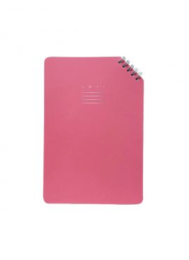 Pink Series A5 Wire-bound Book (80 Sheets)