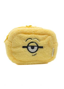 Minions Collection Fluffy Coin Purse(Yellow)