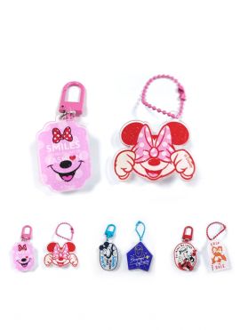 Disney 100 Smile Faces Collection Clip Shaped Keychains (1 Pair)