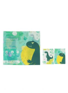 Dinosaur Series Unscented Facial Tissues (12 Packs)