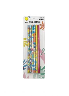 SmileyWorld Collection Pencil Set (6 Pack)