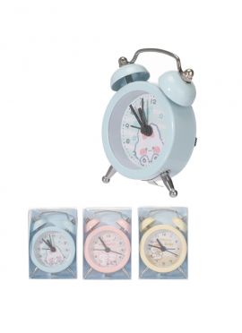 Cream Rabbit Series Small Alarm Clock