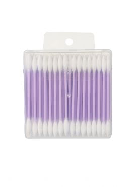 Qbeauty Nail Polish Cotton Swabs 100 Count (Double Pointed Tips)