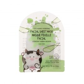 Cute Animal Hydrating Facial Sheet Mask (Aloe Vera)