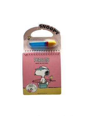 Snoopy Summer Travel Collection DIY Water Coloring Book