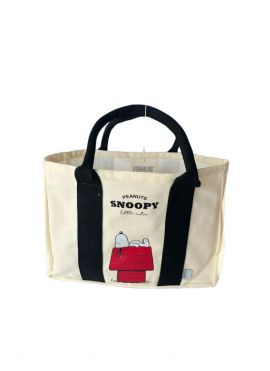 Snoopy Summer Travel Collection Handbag(Beige)