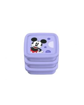 Miniso Disney 100 Celebration Collection 2.0 Food Storage Containers (650mL, 3 pcs)