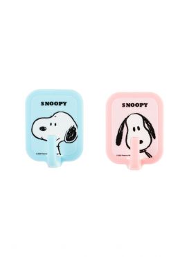 Snoopy Summer Travel Collection Square Hooks (4 pcs)