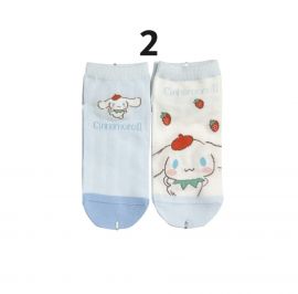 Cinnamoroll Strawberry Kids＇ Socks 2 Pairs (Age 7-9)