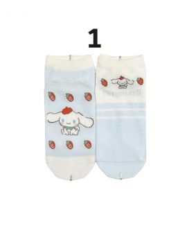 Cinnamoroll Strawberry Kids＇ Socks 2 Pairs (Age 7-9)