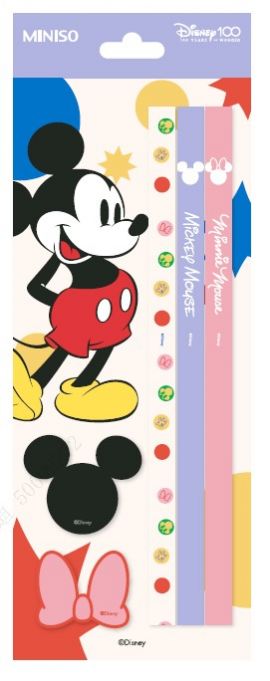 Miniso Disney 100 Celebration Collection Pencil Set