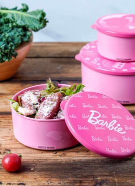 Barbie Collection Food Storage Containers (3 pcs)