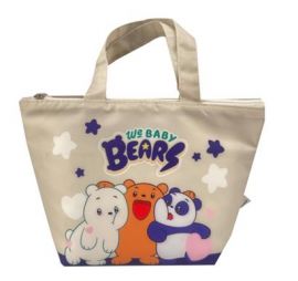 WE BABY BEARS Collection Trapezoid Bento Bag(Beige)