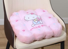 Sanrio characters Exquisite Printed Backrest Cushion and Seat Cushion(Hello Kitty)