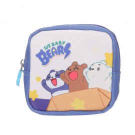 WE BABY BEARS Collection Square Coin Purse(Blue)