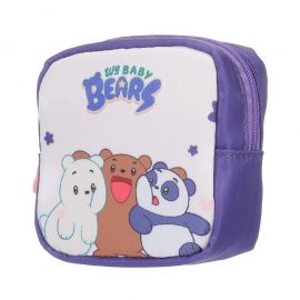 WE BABY BEARS Collection Square Coin Purse(Purple)