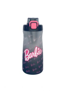 Barbie Collection Plastic Bottle with One-Touch Flip Top Lid