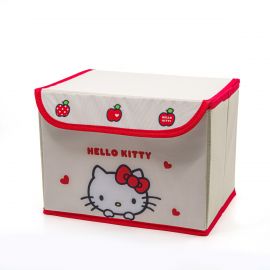 Hello Kitty Apple Collection Storage Box with Lid (S)