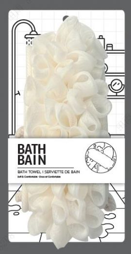 I Love Bath Series Dual-Use Back Scrubber Strap