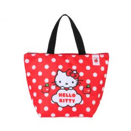 Hello Kitty Apple Collection Trapezoid Bento Bag(Red)