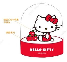 Hello Kitty Apple Collection Night Light