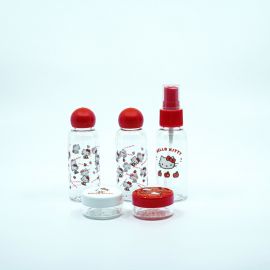 Hello Kitty Apple Collection Travel Bottles Set