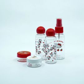 Hello Kitty Apple Collection Travel Bottles Set