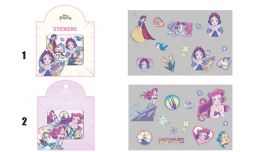 Disney Manga Princess Collection Holographic Stickers (2 Assorted Models)