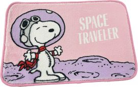 Snoopy the Little Space Explorer Collection Imitation Cashmere Floor Mat