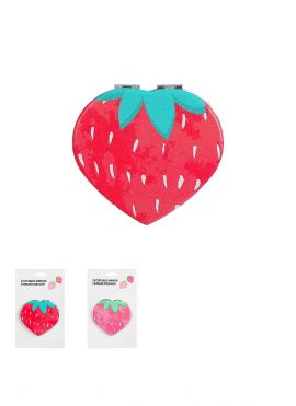 Strawberry Series Double-sided Portable Mirror