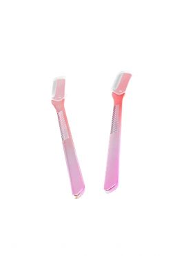 Colorful Series Gradient Color Eyebrow Razors Set (2 pcs)